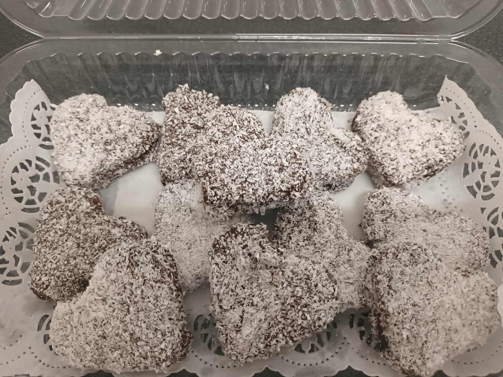 Kakaokekse mit Kokoscreme