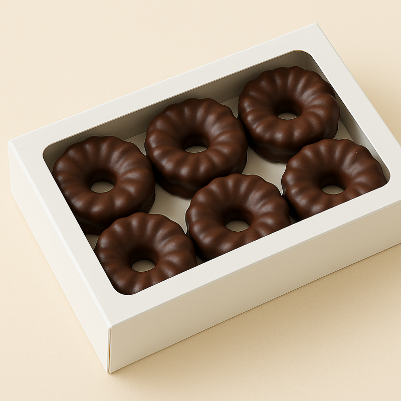 🍩 Vanille-Kranzkekse mit Schokolade
